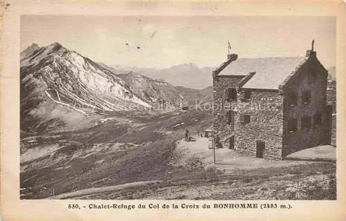 AK / Ansichtskarte Bonhomme_2483m_Montblanc_Chamonix Mont Blanc_74_Haute Savoie Chalet Refuge du Col de la Croix du Bonhomme 