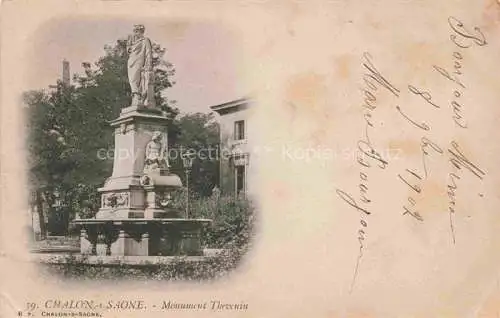 AK / Ansichtskarte CHALON SUR SAONE_71_Saone et Loire Monument Thevenin 