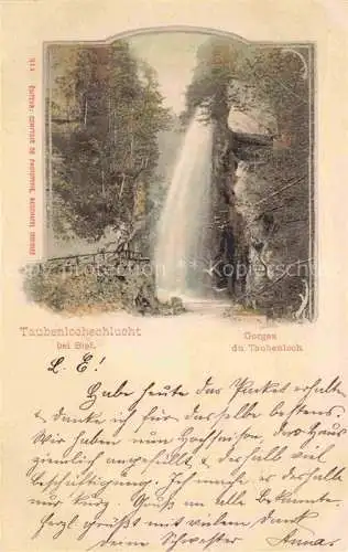 AK / Ansichtskarte Biel_Bienne_BE Les Gorges du Taubenloch Taubenlochschlucht 