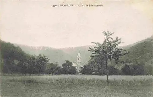 AK / Ansichtskarte Ranspach_Thann_Alsace_68_Haut Rhin Panorama Vallee de Saint Amarin 