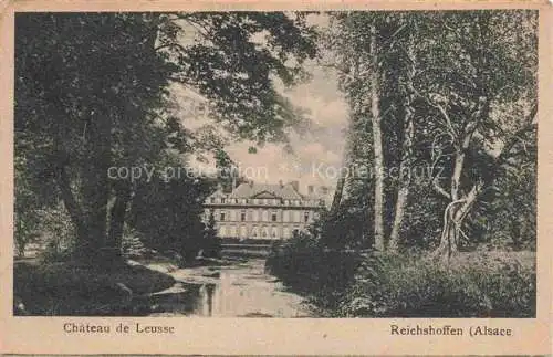 AK / Ansichtskarte Reichshoffen_Reichshofen_67_Elsass Chateau de Leusse 