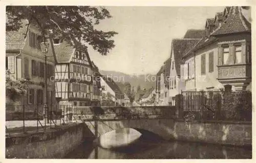 AK / Ansichtskarte Wissembourg_Weissenburg_Alsace_67_Bas Rhin Stadtzentrum Bruecke 