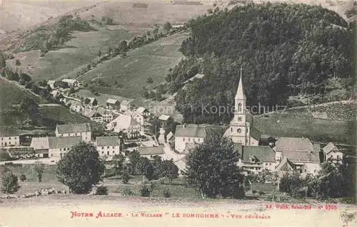 AK / Ansichtskarte Le_Bonhomme_Haut_Rhin_Elsass Vue generale et l eglise Le_Bonhomme