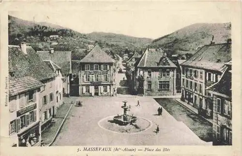 AK / Ansichtskarte Massevaux_Alsace_Elsass_88_Vosges Place des Bles 