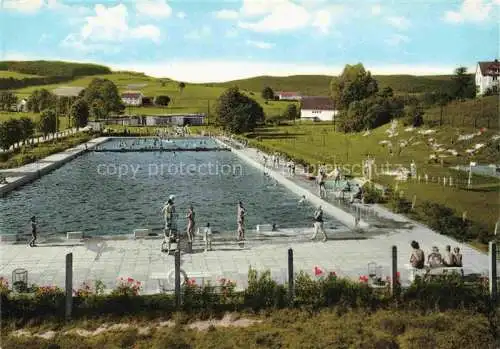 AK / Ansichtskarte  Uslar Solling Schwimmbad Freibad