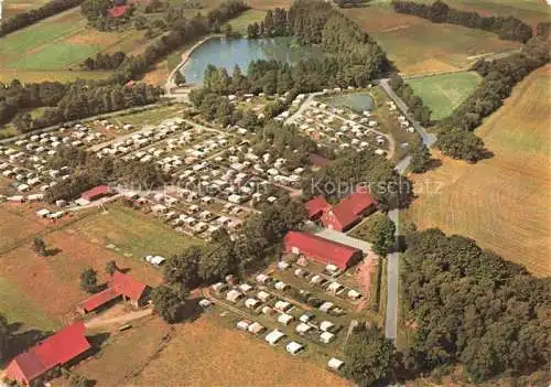 AK / Ansichtskarte  Ladbergen Steinfurt NRW Campingplatz am Waldsee