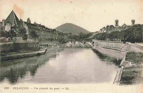 AK / Ansichtskarte BESANCON LES_BAINS_25_Doubs Vue generale des quais 