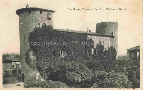 AK / Ansichtskarte Anse_Villefranche sur Saone_69_Rhone Le vieux Chateau Mairie 