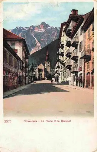 AK / Ansichtskarte CHAMONIX_74_Haute Savoie La Place et le Brevent 