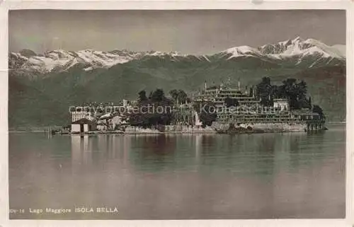 AK / Ansichtskarte  Isola Bella Verbano-Cusio-Ossola Piemont IT Lago Maggiore