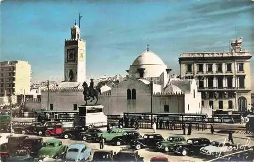 AK / Ansichtskarte  ALGER  Algerie La Place du Gouvernement et la Mosquee