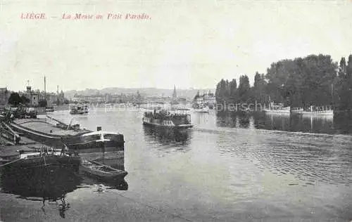 AK / Ansichtskarte  LIEGE  Luettich Luik Belgie La Mense au Petit Paradis