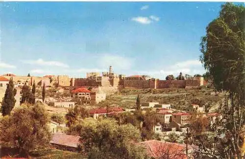 AK / Ansichtskarte  Jerusalem  Yerushalayim Israel Citadel and ancient City Wall