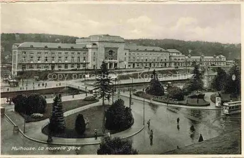 AK / Ansichtskarte MULHOUSE_Muehlhausen_68_Alsace La nouvelle gare 