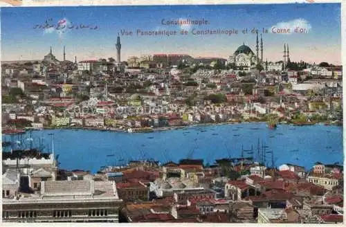 AK / Ansichtskarte  Constantinople Constantinopel ISTANBUL TK Vue Panoramique et de la Corne d'or