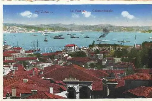 AK / Ansichtskarte  Constantinople Constantinopel ISTANBUL TK Le Port