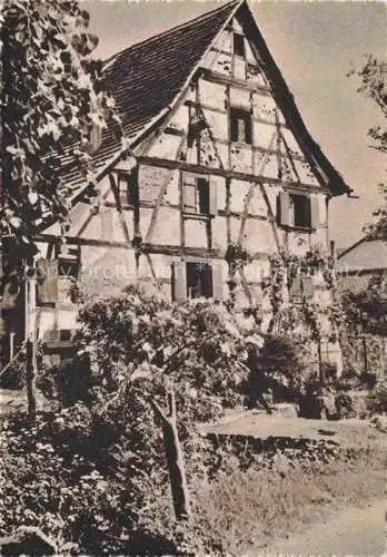 AK / Ansichtskarte Hagenthal le Bas_Mulhouse_68_Haut Rhin Maison 