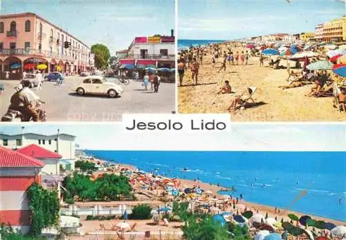 AK / Ansichtskarte  Jesolo Lido Iesolo Veneto IT Stadtplatz Strandpartien