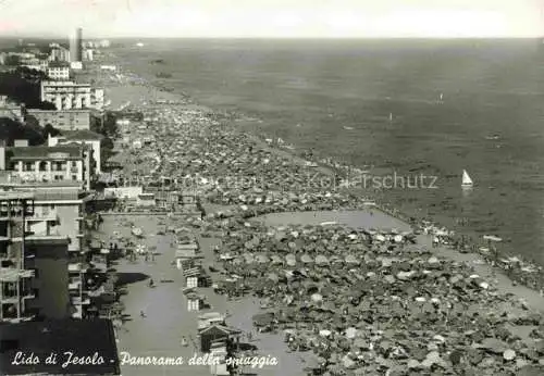 AK / Ansichtskarte  Lido di Jesolo IT Panorama della spiaggia