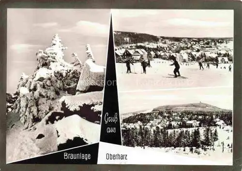 AK / Ansichtskarte  Braunlage Winterpanorama