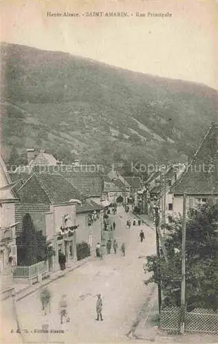 AK / Ansichtskarte Saint Amarin_St Amarin_Alsace_68_Haut_Rhin Rue Principale 