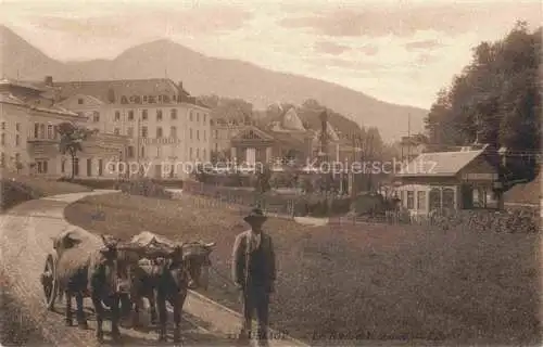 AK / Ansichtskarte Uriage les Bains_38_Isere Les hotels et la station 