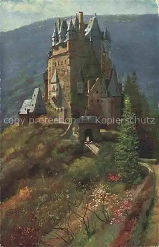 AK / Ansichtskarte  Burg Eltz Wierschem H. Hoffmann Kuenstlerkarte