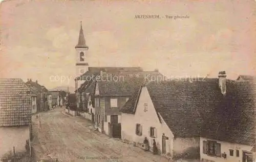 AK / Ansichtskarte Arzenheim_Artzenheim_Colmar_68_Haut Rhin Vue generale et l eglise 