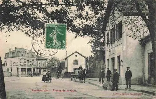 AK / Ansichtskarte Rambervillers_Epinal_88_Vosges Avenue de la Gare 