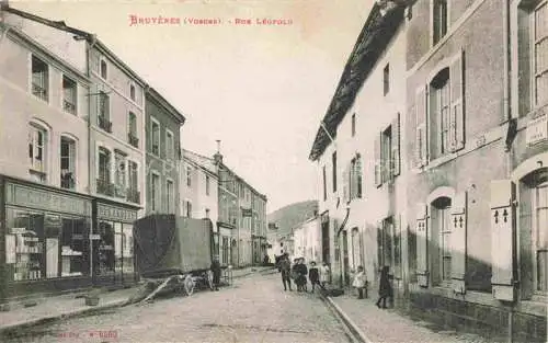 AK / Ansichtskarte Bruyeres en Vosges_Epinal_88_Vosges Rue Leopold 