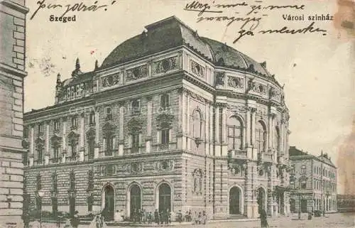 AK / Ansichtskarte  SZEGED HU Városi szinház Stadttheater