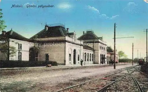 AK / Ansichtskarte  Miskolcz HU Goemoeri pályaudvar Bahnhof