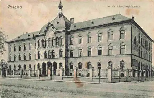 AK / Ansichtskarte  Czegled Czegledroel HU M. kir. állami foegimnazium Gymnasium