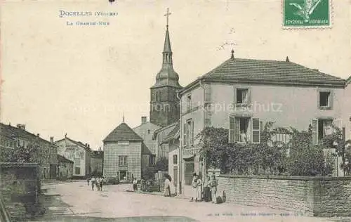 AK / Ansichtskarte Docelles_Epinal_88_Vosges La Grand Rue Eglise 