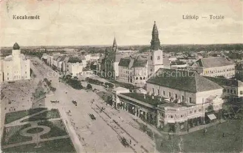 AK / Ansichtskarte  KECSKEMET Ketschkemet HU Stadtpanorama