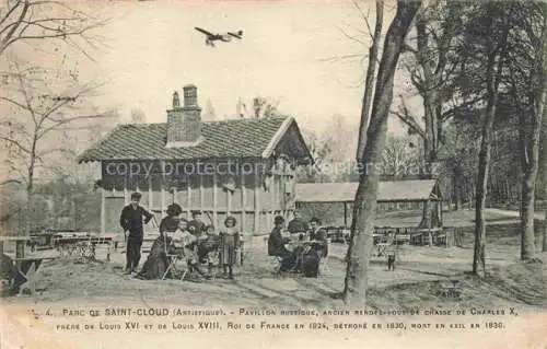 AK / Ansichtskarte Saint_Cloud_92_Hauts de Seine Parc Pavillon rustique 