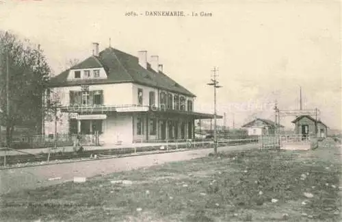 AK / Ansichtskarte DANNEMARIE__Dammerkirch_Alsace_68_Haut Rhin La gare 