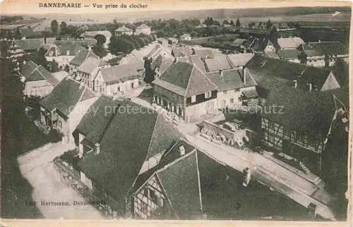 AK / Ansichtskarte DANNEMARIE__Dammerkirch_Alsace_68_Haut Rhin Vue prise du clocher 