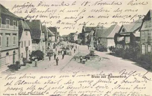 AK / Ansichtskarte Dammerkirch_Elsass_Dannemarie_68_Haut Rhin Au centre 