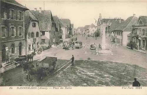 AK / Ansichtskarte DANNEMARIE__Dammerkirch_Alsace_68_Haut Rhin Place des Halles 