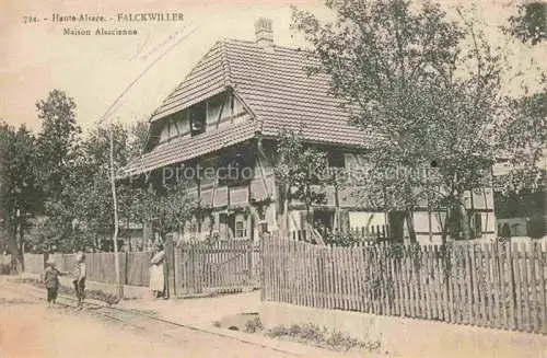 AK / Ansichtskarte Falckwiller_Falkwiller_Altkirch_68_Haut Rhin Maison Alsacienne 