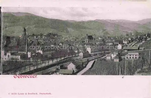 AK / Ansichtskarte Gebweiler_Guebwiler_68_Haut Rhin_Alsace Stadtpanorama 