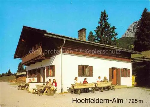 AK / Ansichtskarte  Ehrwald Tirol AT Hochfeldern Alm