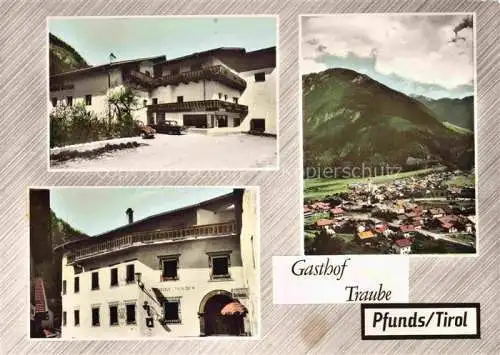 AK / Ansichtskarte  Pfunds Tirol AT Gasthof Traube Fliegeraufnahme