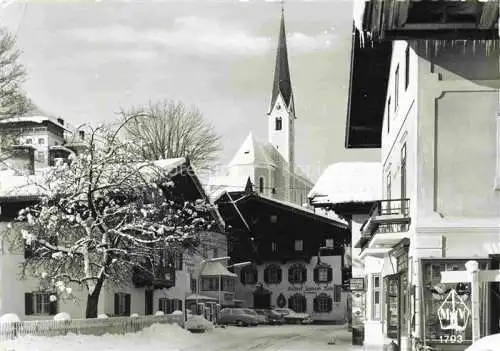 AK / Ansichtskarte  Kirchberg Tirol AT Dorfpartie