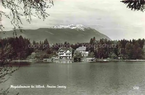 AK / Ansichtskarte  Villach Kaernten AT Magdalenensee Pension Smoley