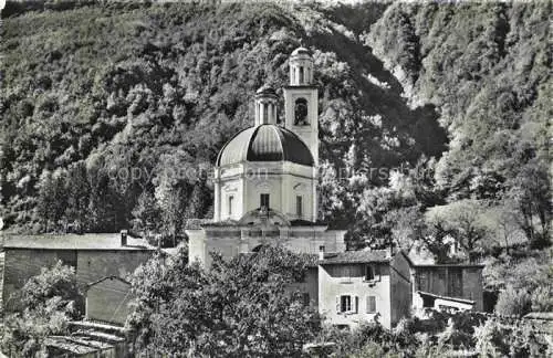 AK / Ansichtskarte Riva_San_Vitale_Mendrisio_TI Chiesa di Santa Croce 