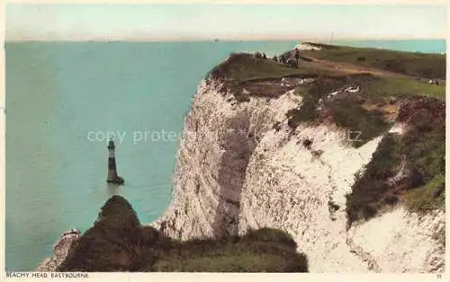 AK / Ansichtskarte  Beachy Head EASTBOURNE Sussex UK Steilkueste Leuchtturm