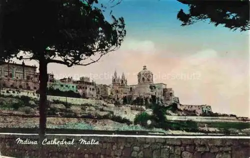 AK / Ansichtskarte  Malta  Insel Mdina Cathedral