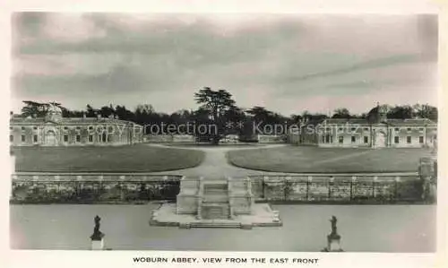 AK / Ansichtskarte  Woburn Abbey Bedfordshire UK View from the Est Front